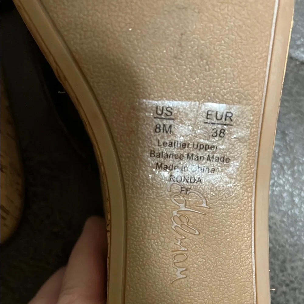 Sam Edelman Women's Black Leather Sandals - Picture 4 of 5